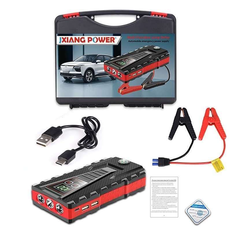 Jual Jumper Aki Mobil Motor Diesel/Powerbank 10000mAh USB Car Jump + Senter di Seller shoppesek