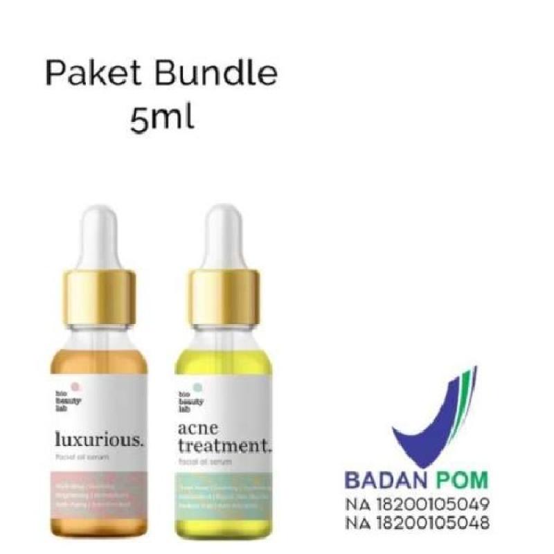 Promo Bio Beauty Lab Paket Bundle 5Ml Luxurious & Acne Treatment 5Ml Diskon 33 di Seller Lulla