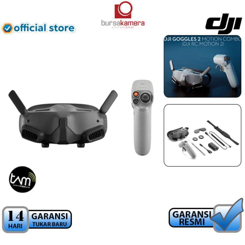 Jual Dji Goggles 2 Motion Combo With Rc Motion 2 Original Resmi Di ...
