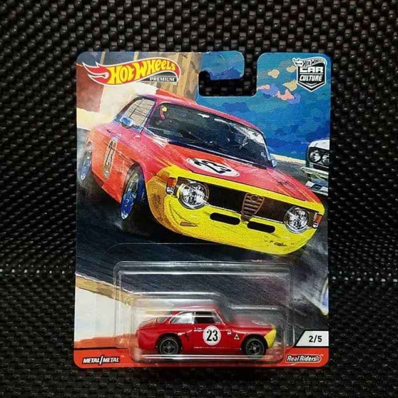 Hot Wheels Alfa Romeo Giulia Sprint GTA Premium 1:64 Rosso - Edizione 2019