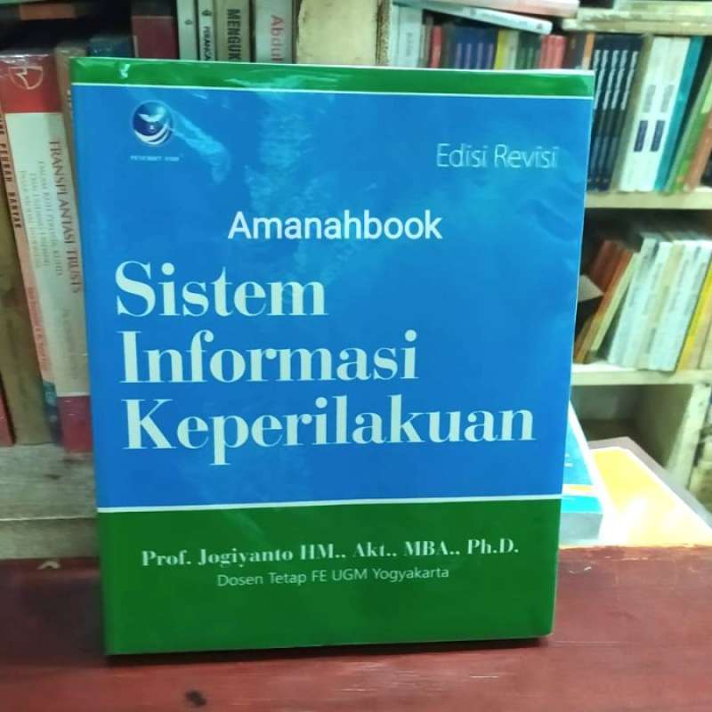 Promo Buku Sistem Informasi Keperilakuan Prof Jogiyanto Ori Diskon 23