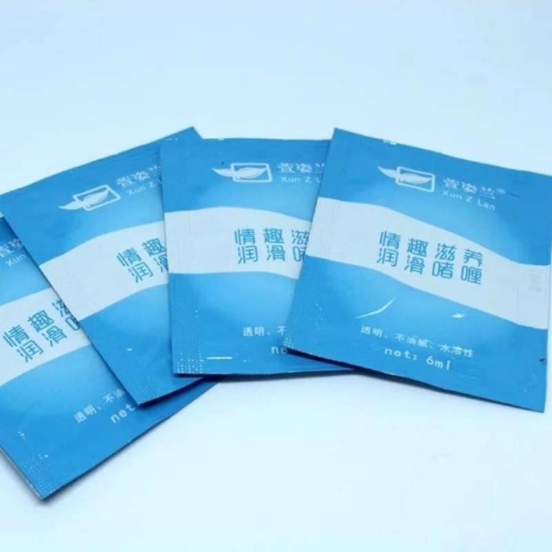 Jual Lubricant Sachet Xun Z Lan Lube Pelumas Pelicin Kemasan Kecil di ...