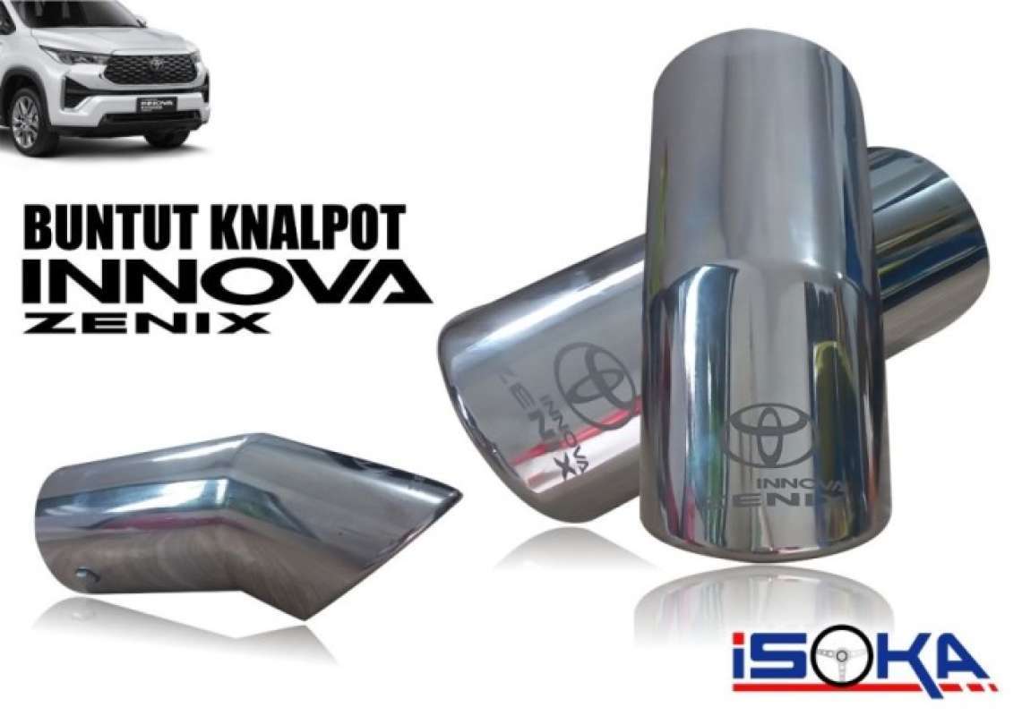 Jual Muffler Cutter / Buntut Knalpot Innova Zenix 2023 di Seller Zuma