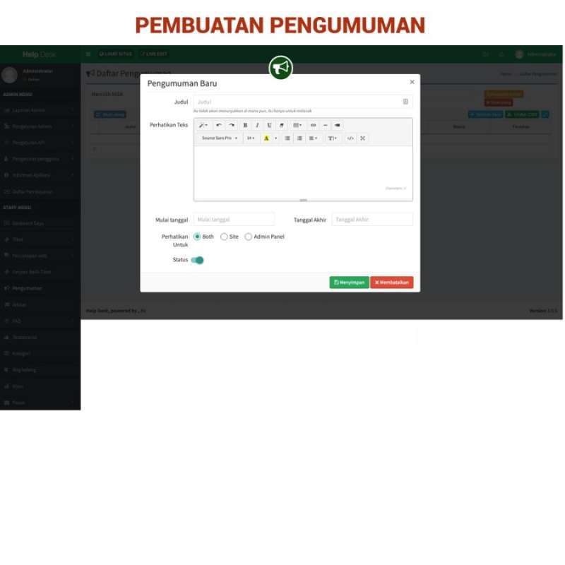 Promo Source Code Aplikasi Support System Atau Tiket Support Help Desk Php Full Siap Pakai Promo Source Code Aplikasi Support System Atau Tiket Support Help Desk Php Full Siap Pakai