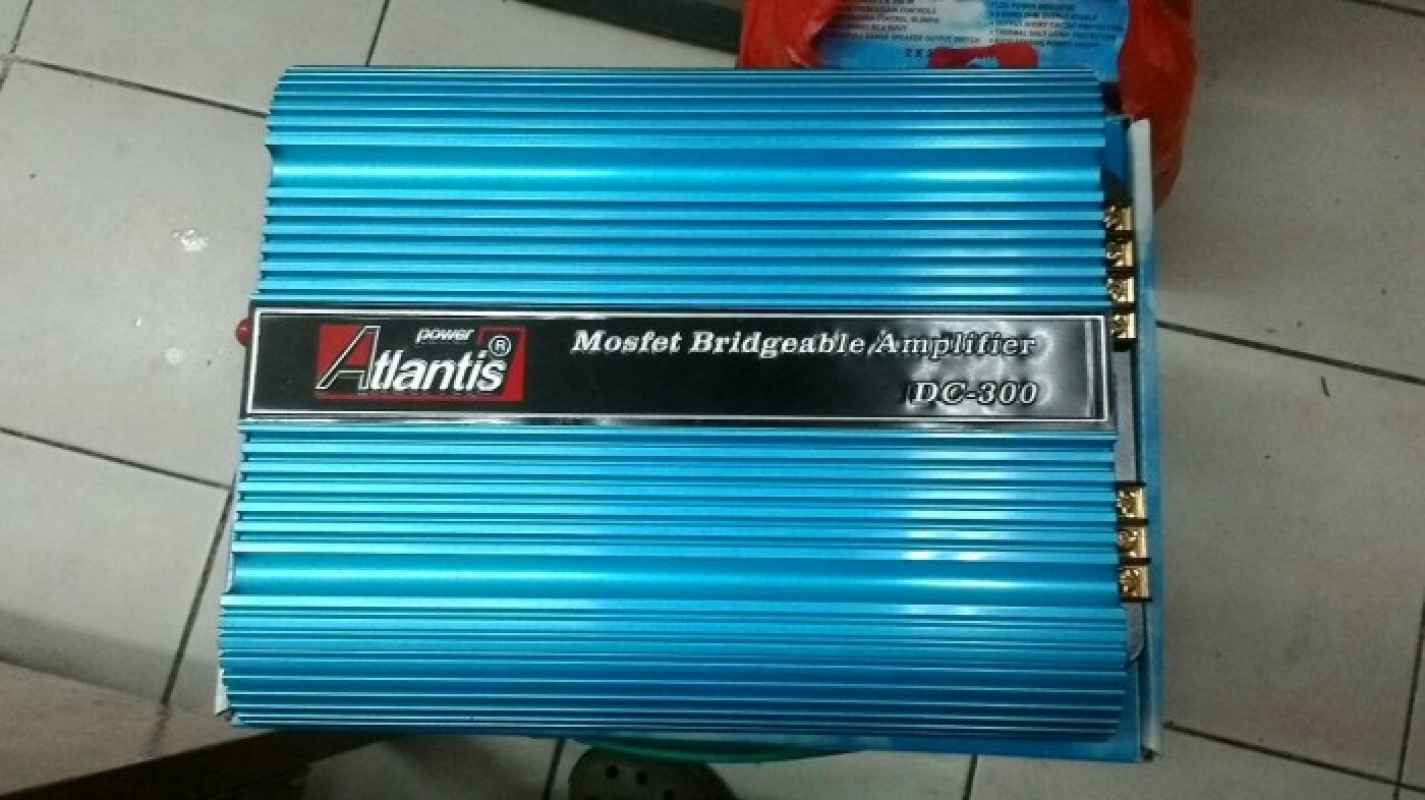 Jual power mobil atlantis 2 channel dc 300 mosfet di Seller FLASSALE ...