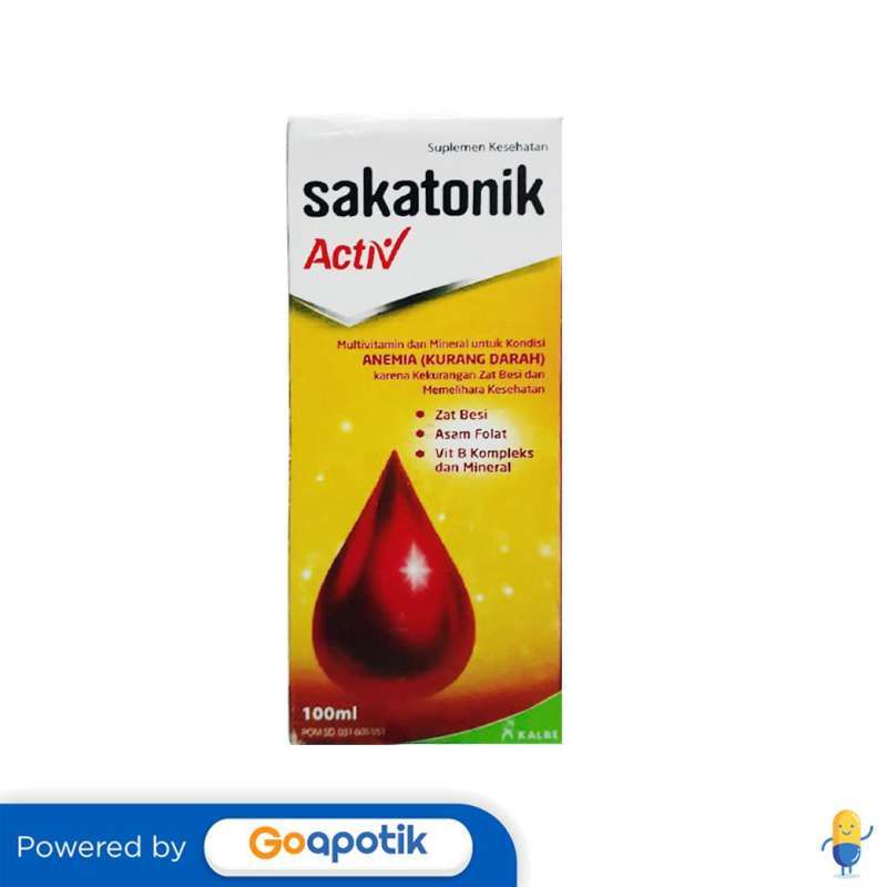 Jual Sakatonik Activ 100 Ml Botol Di Seller Apotek Hinda Farma ...