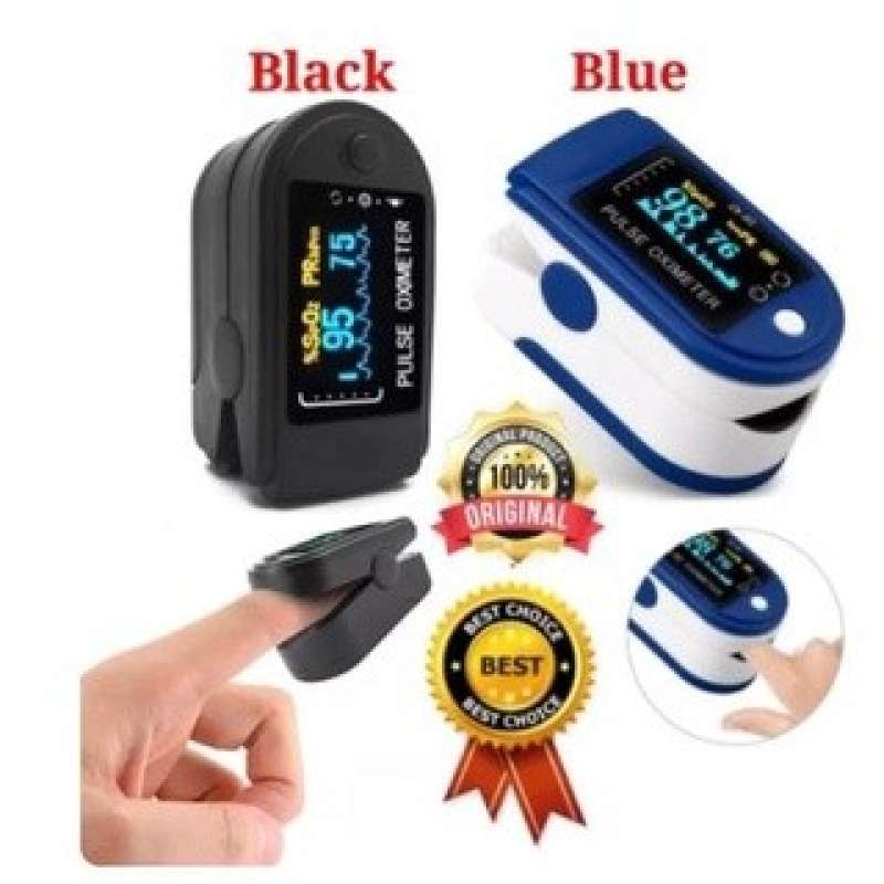 Jual Fingertip Pulse Oximeter Oximetry Sp02 Saturation Monitor Led Ab