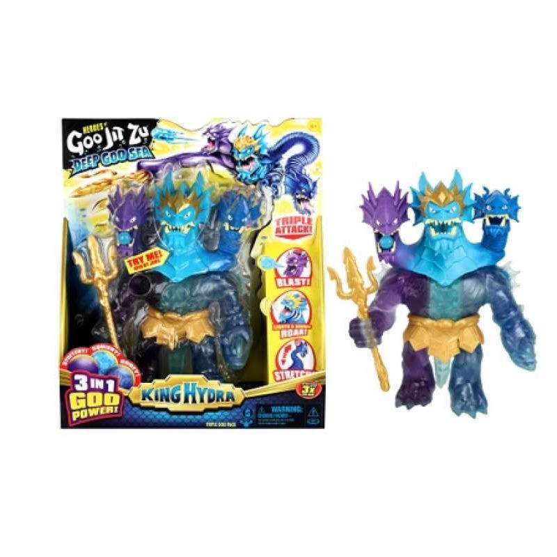 RARE! HEROES OF Goo Jit Zu Deep Goo Sea King Hydra EUR 78,96 - FR