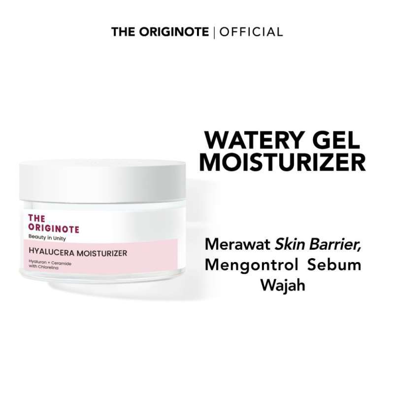 Promo The Originote Hyalucera Moisturizer Gel 50ml Moisturizer Pelembab Wajah Memperbaiki Skin