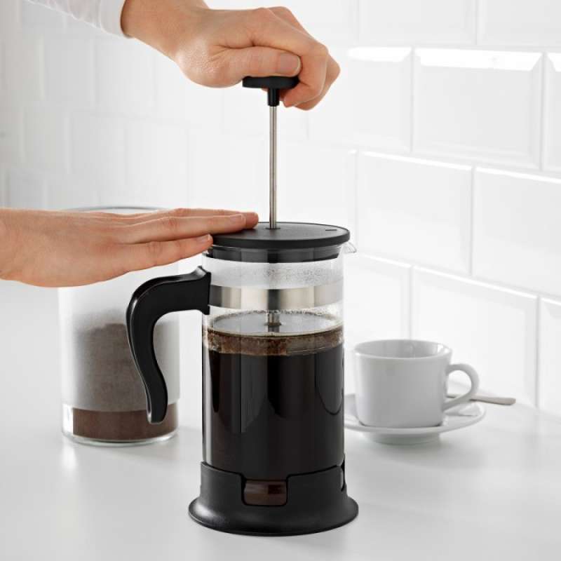 Jual French Press Coffee 0.4 Liter Alat Pembuat Kopi/tea Maker Gelas