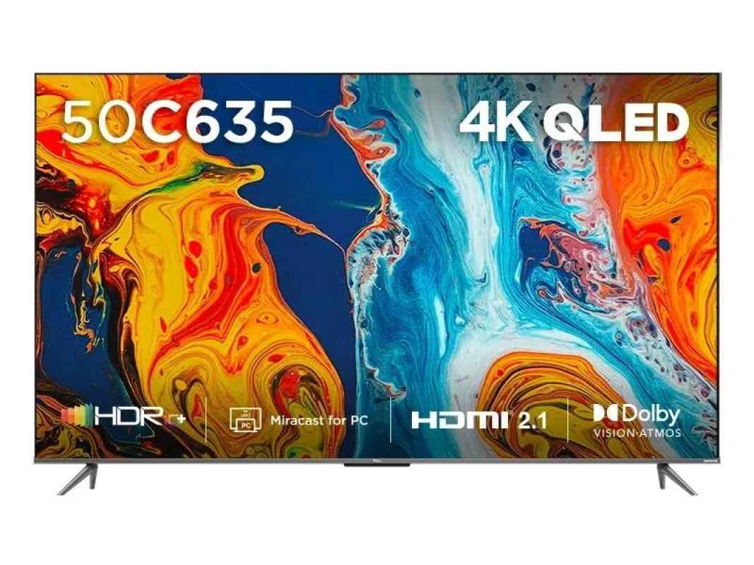 Jual TCL 50C635 LED Smart Google TV 4K QLED 50 Inch Dolby Vision ...