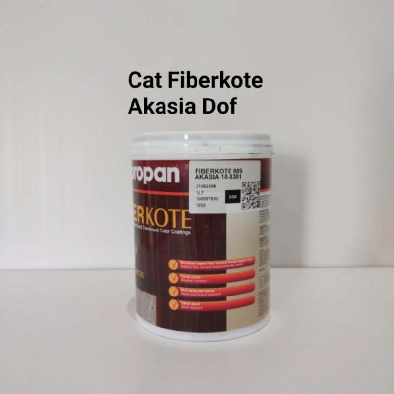 Promo CAT FIBERKOTE GRC / CAT PROPAN AKASIA DOF 1LTR / LISPLANK