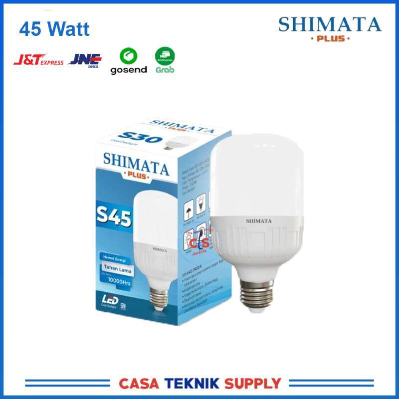 Promo Shimata Plus Lampu Led 45 Watt - Cool Daylight - 45w Diskon 32% ...