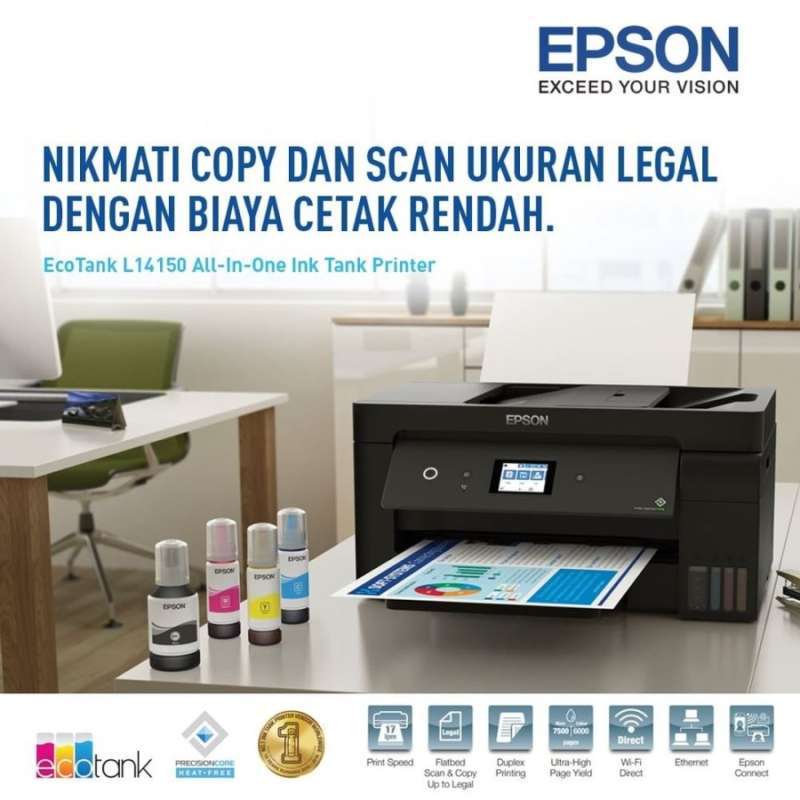Jual Epson Ecotank L14150 A4 Original Murah - Harga Diskon Februari ...