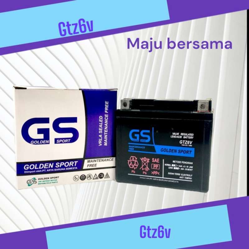Jual Aki Motor Honda Vario 125 (gtz7s Gs E) Aki Kering Vario 125 Di