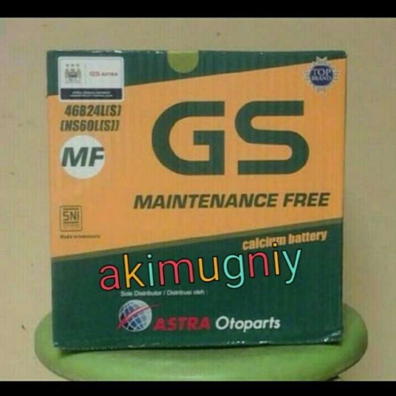 Promo aki mobil crv hrv sienta innova yaris vios gs astra ns60ls mf 12v
