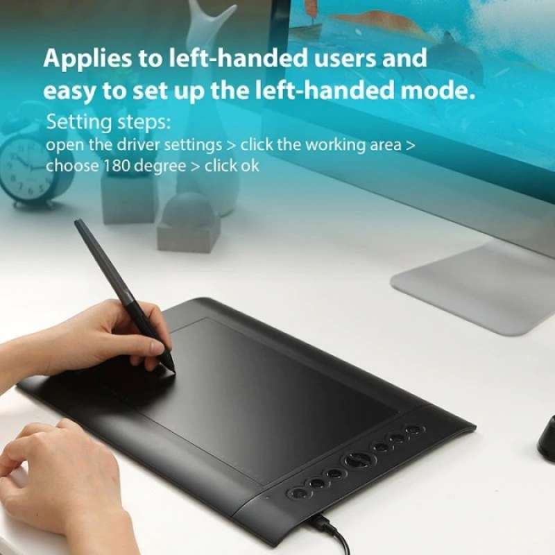 Promo USB Drawing Tablet Pen PC Laptop Graphic Design Paint Animation ...