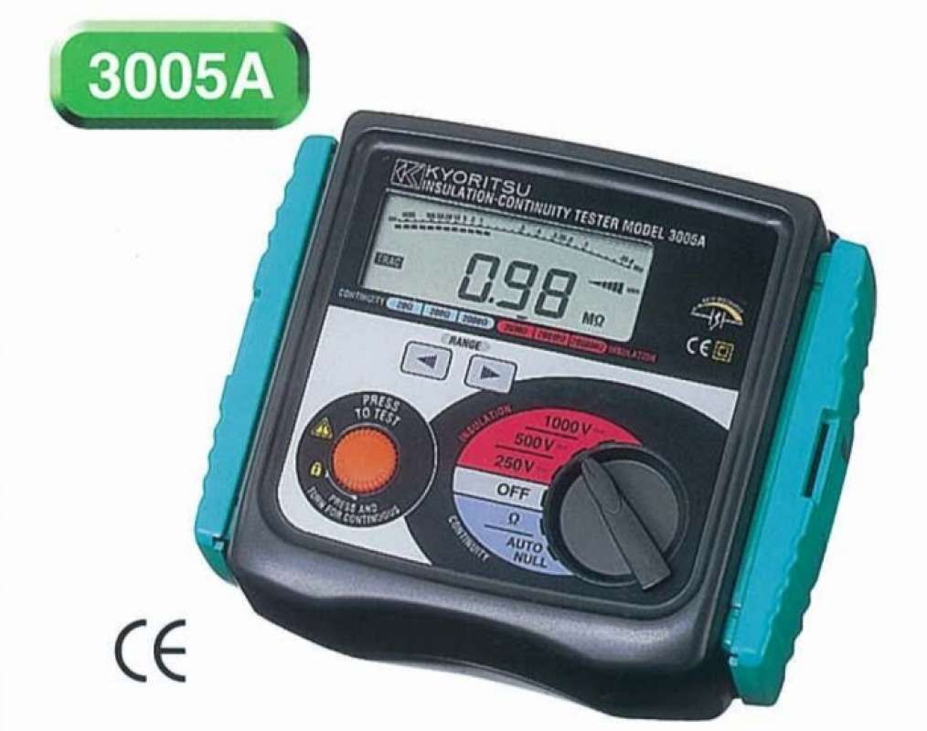 Promo Kyoritsu KEW 3005A Digital Insulation/Continuity Tester Diskon 23 ...
