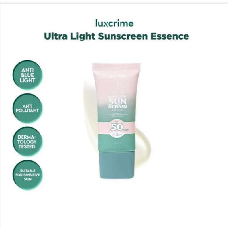 Jual Luxcrime Ultra Light Sunscreen Essence SPF 50 PA++++ di Seller