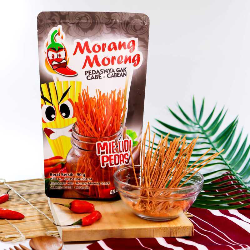 Promo Mie Lidi Gurih Aneka Rasa Morang Moreng Snack Keju Diskon 21