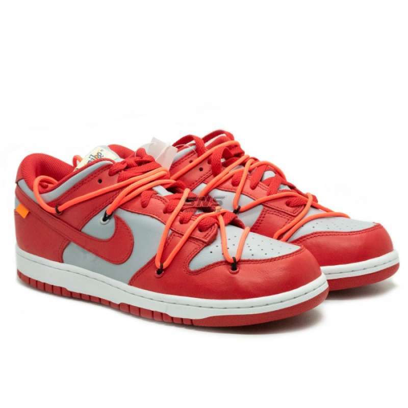sb dunk off white red