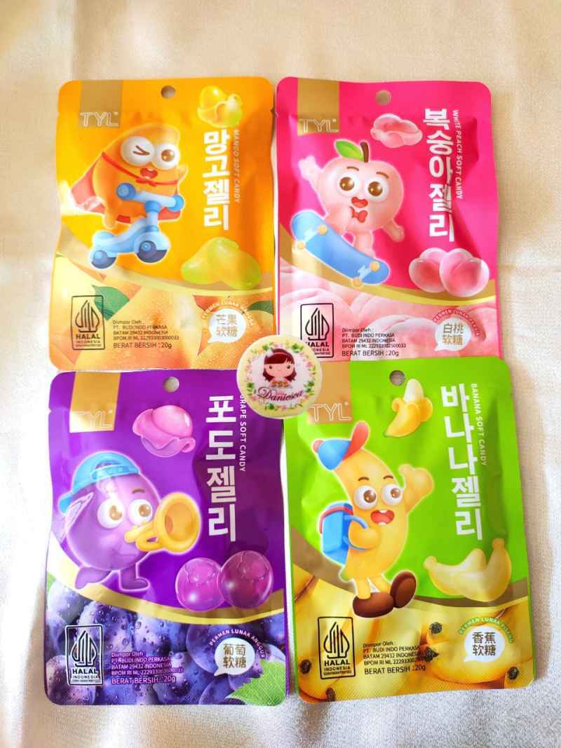 Jual Permen Jelly Import | Tyl Soft Candy Permen Jelly Aneka Rasa ...