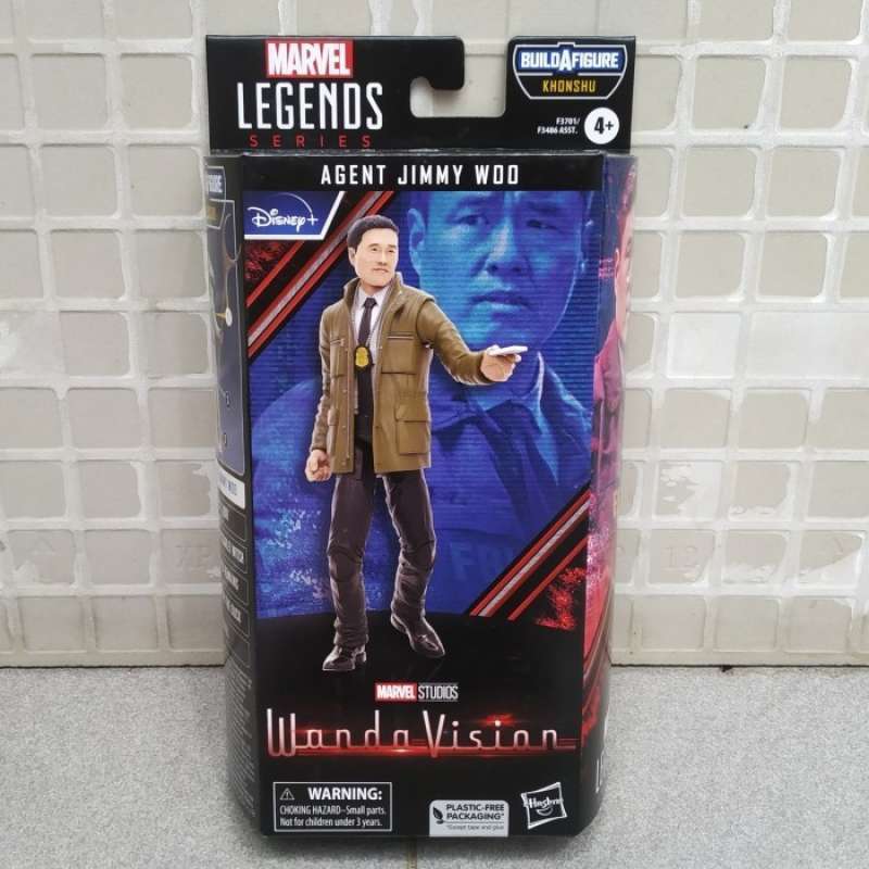 Hasbro Marvel Wandavision - Figura Jimmy Woo Serie Leggende Da Collezione