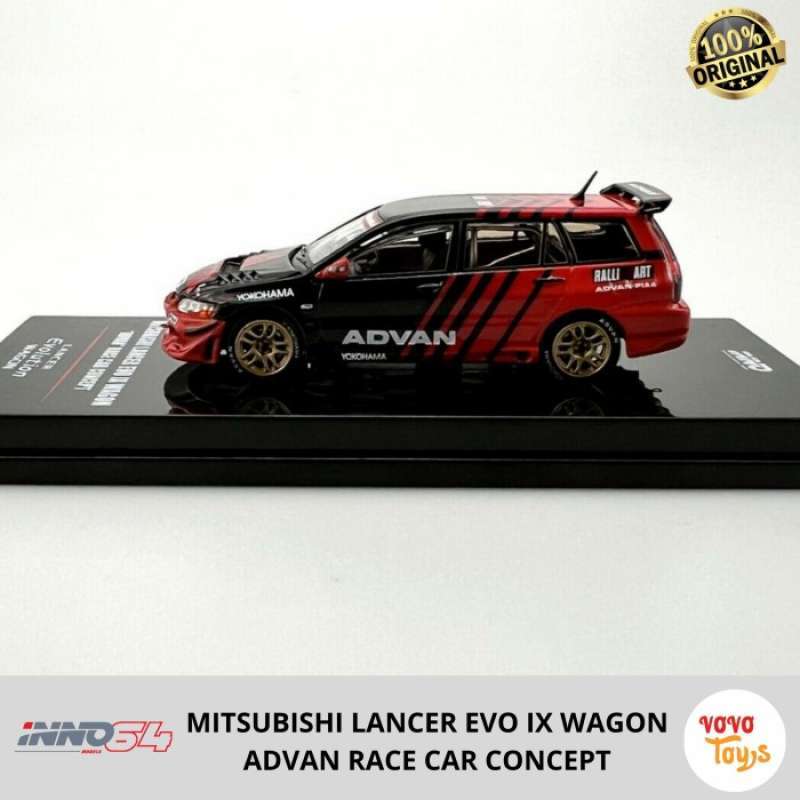 Promo Inno 1/64 Mitsubishi Lancer Evolution IX Wagon Advan Livery ...