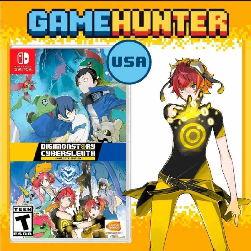 Promo Nintendo Switch Digimon Story Cyber Sleuth Complete Edition