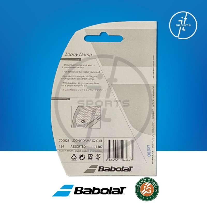 Jual Peredam Raket Tenis Tennis Babolat Loony Damp Vibration Dampener ...