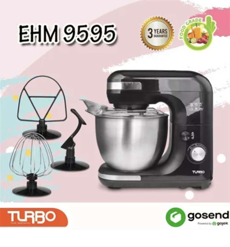Promo TURBO Mixer Grande EHM 9595 / Stand Mixer Roti / Mixer Besar - 5 ...