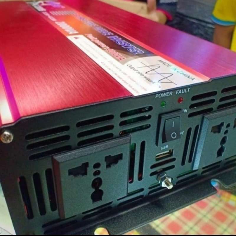 Promo Power Inverter PSW 2000W / 2000VA Pure Sine wave 24v SUOER FPC