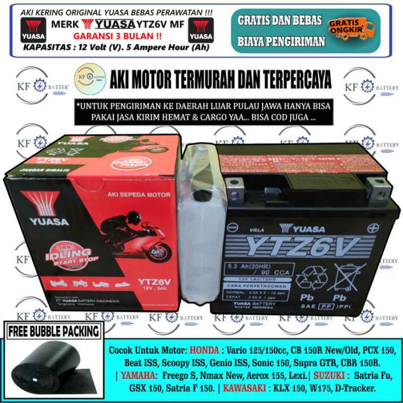 Promo AKI MOTOR SATRIA FU 150, SONIC 150, SUPRA GTR, KLX 150 YTZ6V