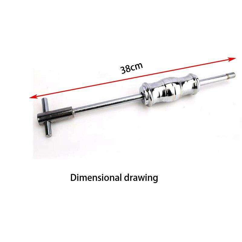 5-Piece Blind Hole Bearing Puller Set With Slide Hammer - Internal Extractor Tool Kit