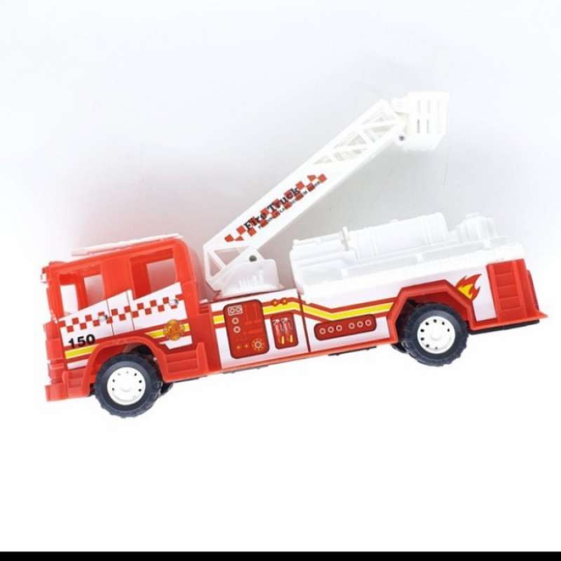 mainan mobil 4in1 polisarmyfriction truck mainan sni