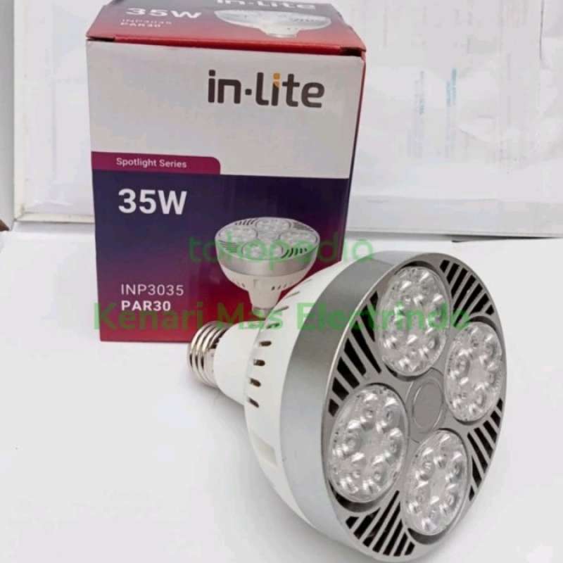 Promo INLITE LAMPU SOROT LED PAR 30 35W INP3035 IN LITE E27 - Diskon 50