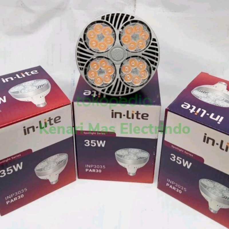 Promo INLITE LAMPU SOROT LED PAR 30 35W INP3035 IN LITE E27 - Diskon 50 ...
