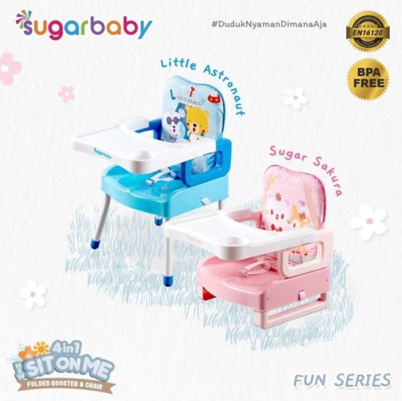 Sugar baby folding booster seat on sale