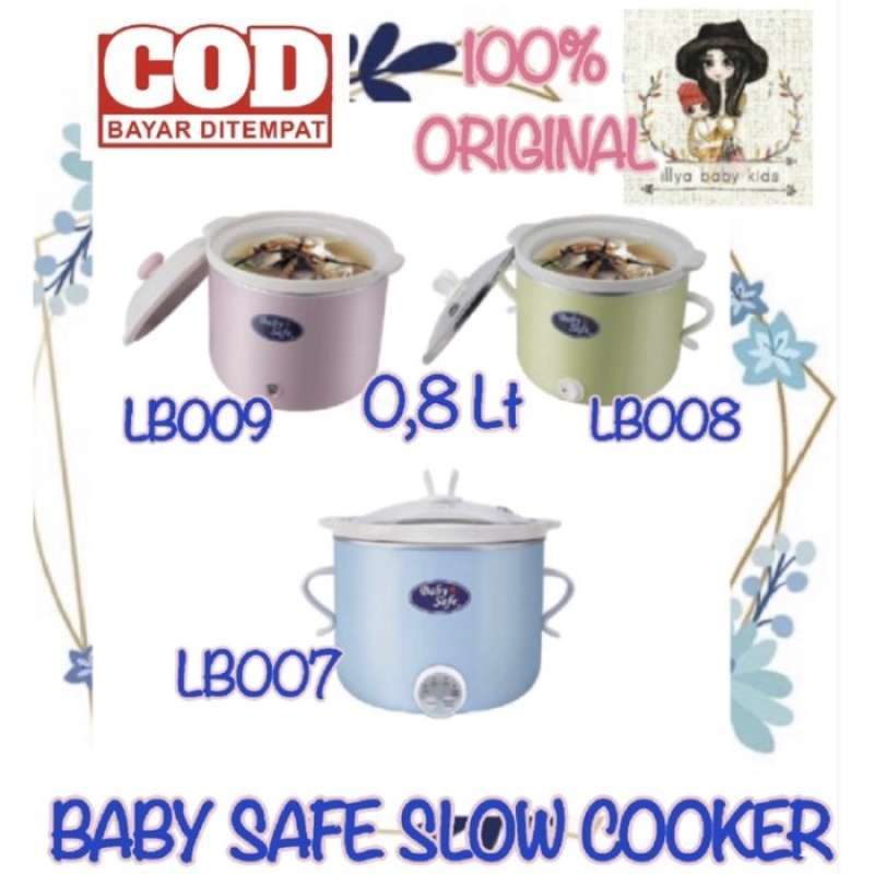 Promo Baby Safe Slow Cooker Lb008 Diskon 21 Di Seller Luarbiasa Shop Harapan Jaya, Kota