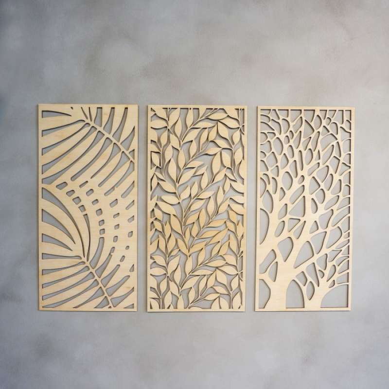 Promo Hiasan Dinding Laser Cut Tropical Tree V3 Wall Decor Laser Cut