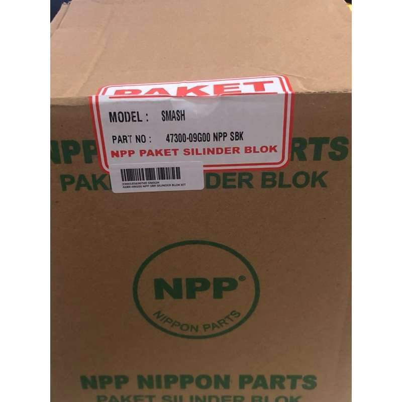 Jual Blok Block Komplit Cylinder Assy Smash 09g00 Npp Di Seller Victory ...