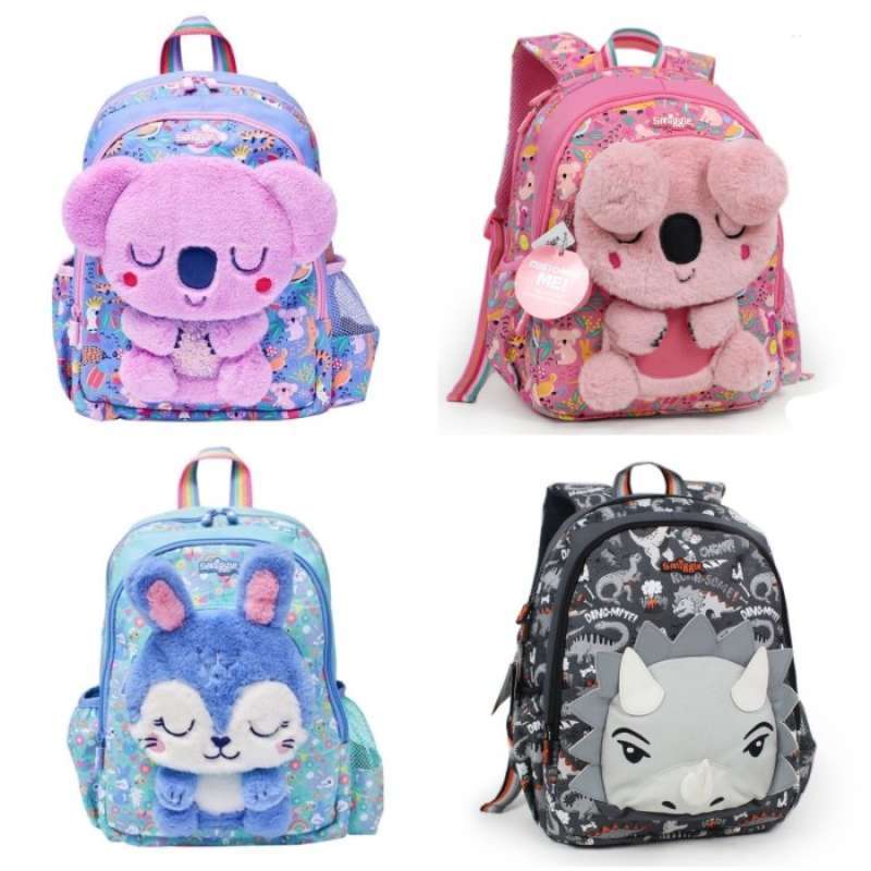 Promo Smiggle Junior Backpack Animalia Koala / Rabbit Bunny wall