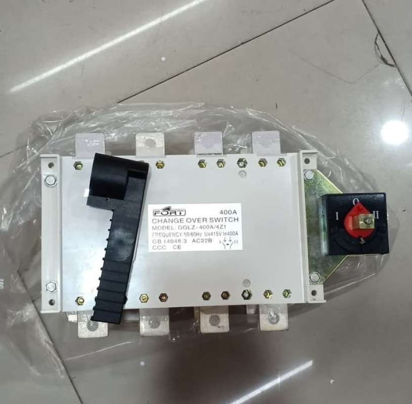 Promo COS Change Over Switch 400A 4 Pole Ohm Saklar Fort 4P 4pole GGLZ promo-cos-change-over-switch-400a-4-pole-ohm-saklar-fort-4p-4pole-gglz
