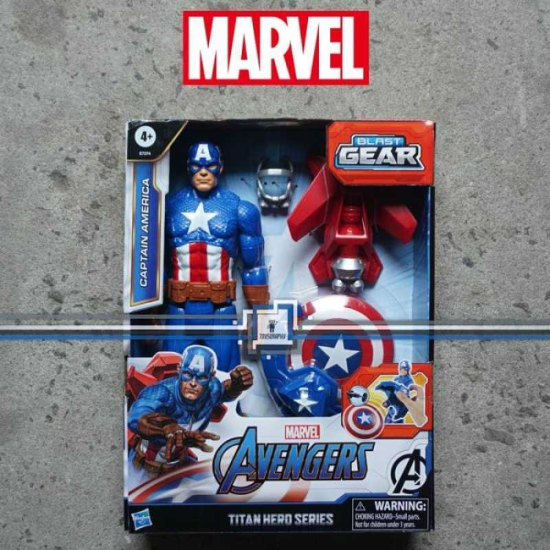 Hasbro Avengers Iron Man Titan Hero Series - Action Figure 30 Cm Con Compatibilità Blast Gear - Giocattolo Marvel - 6