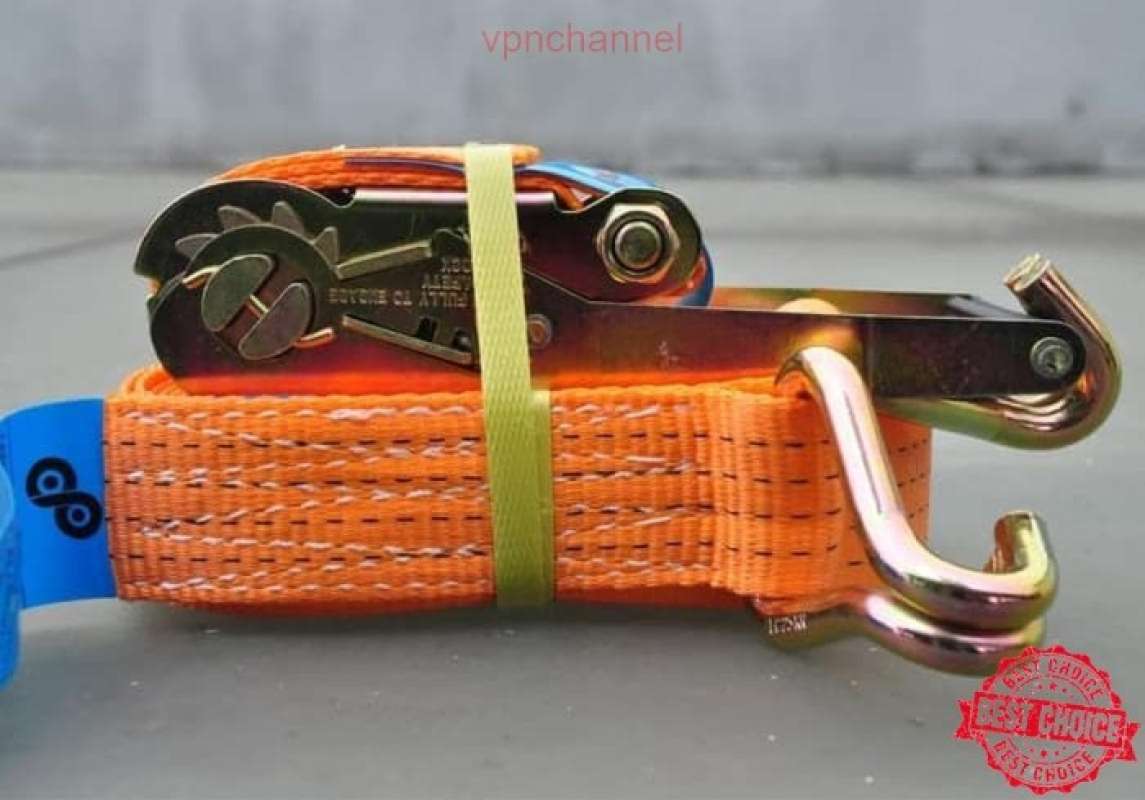 Promo Ratchet Tie Down 2ton X 10m Cargo Lashing Belt Tali Pengikat