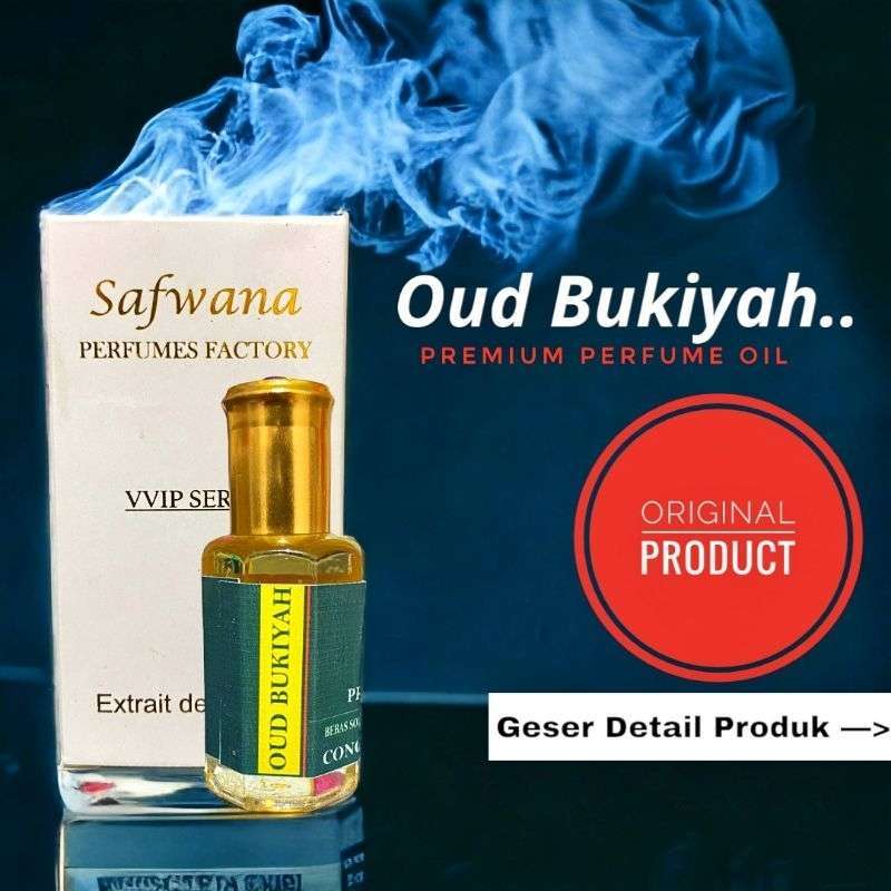 [Beli Gratis1] Oud Bukiyah 12ml Original Arab Saudi Parfum Sholat  Original arab saudi untuk pria by safwana