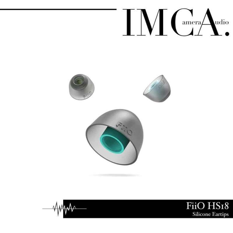 Jual Fiio HS18 / HS 18 Silicone Eartips for Earphone IEM In Ear Monitor ...