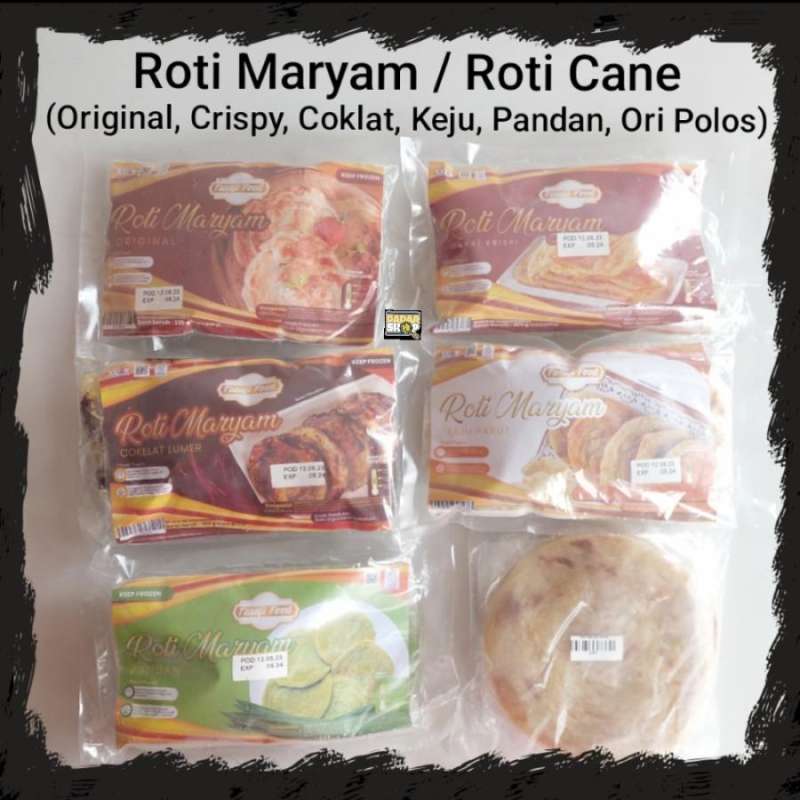 Jual Roti Maryam / Roti Canai / Roti Cane - Pandan Di Seller Dadar Shop ...