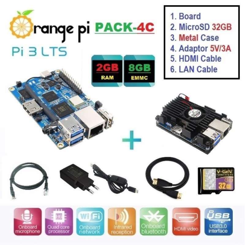 Orange Pi 3 LTS – Alternativa a Raspberry Pi - FATTELO DA SOLO