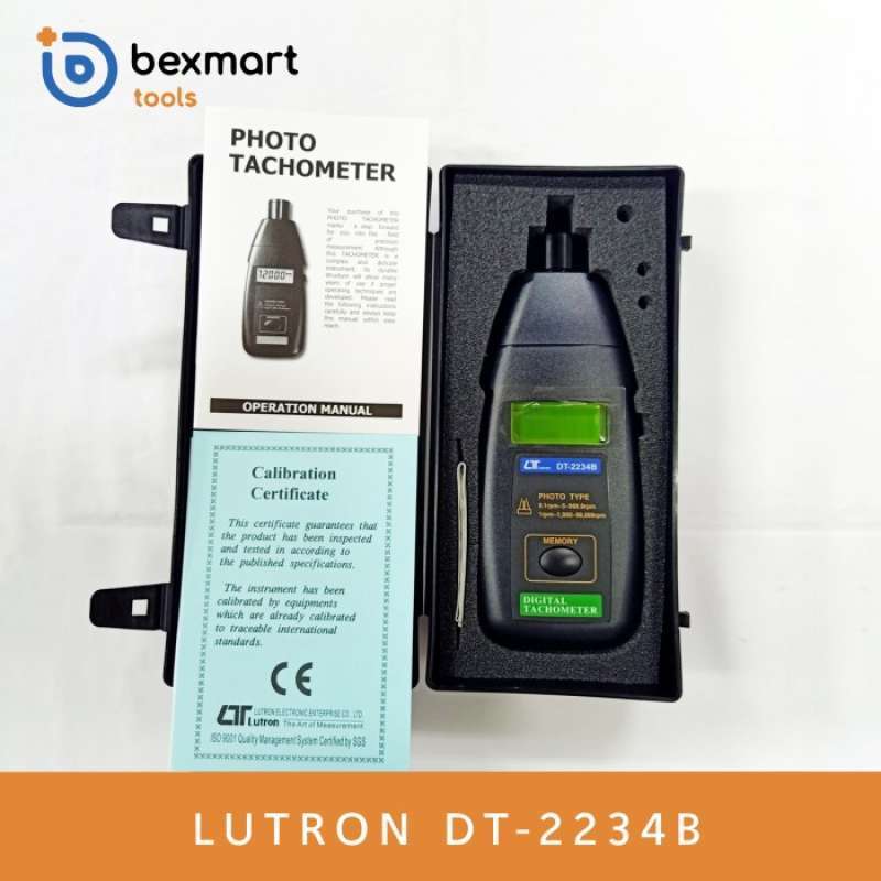 Promo New Lutron Dt2234b Photo Tachometer/dt2234b/dt 2234b New Diskon 5 Di Seller Cutseals